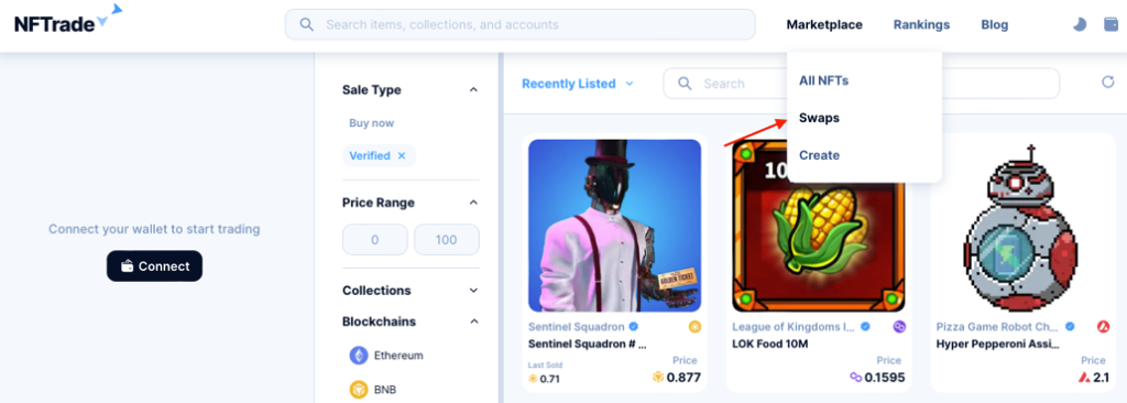 NFTrade: полный гайд для новичков